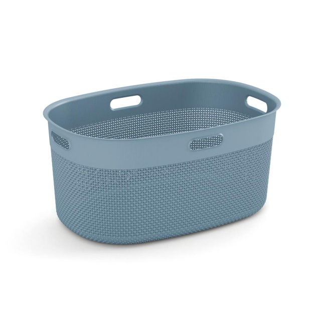 KIS korpa za veš Filo Basket 45l Smokey grey-1